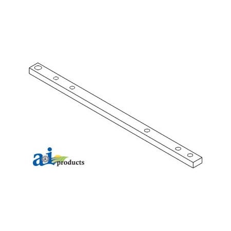 A & I Products Drawbar, Straight 36.2" x2" x1.2" A-T29898